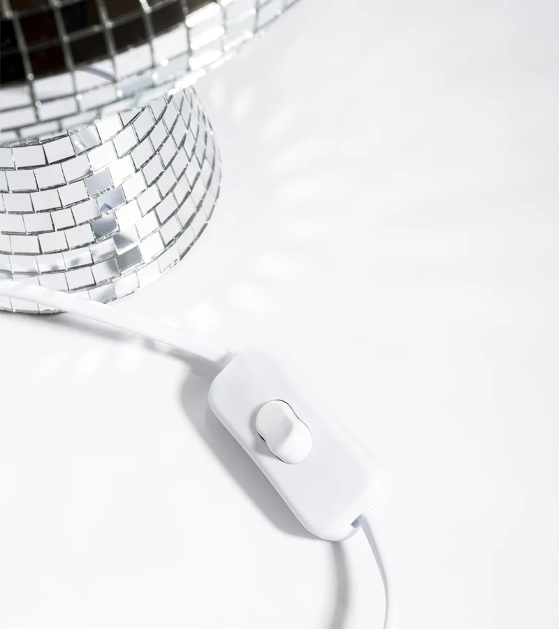 Lamp disco champignon