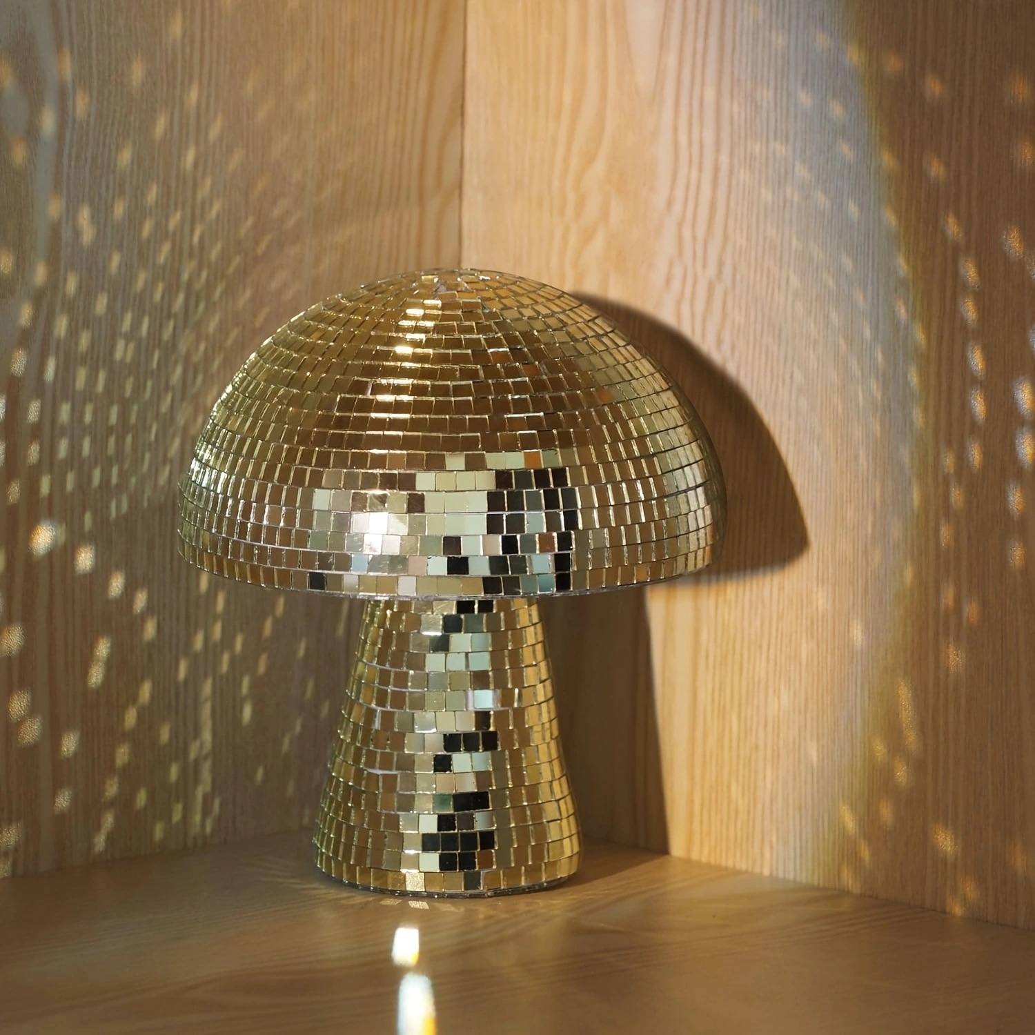 Lamp disco champignon