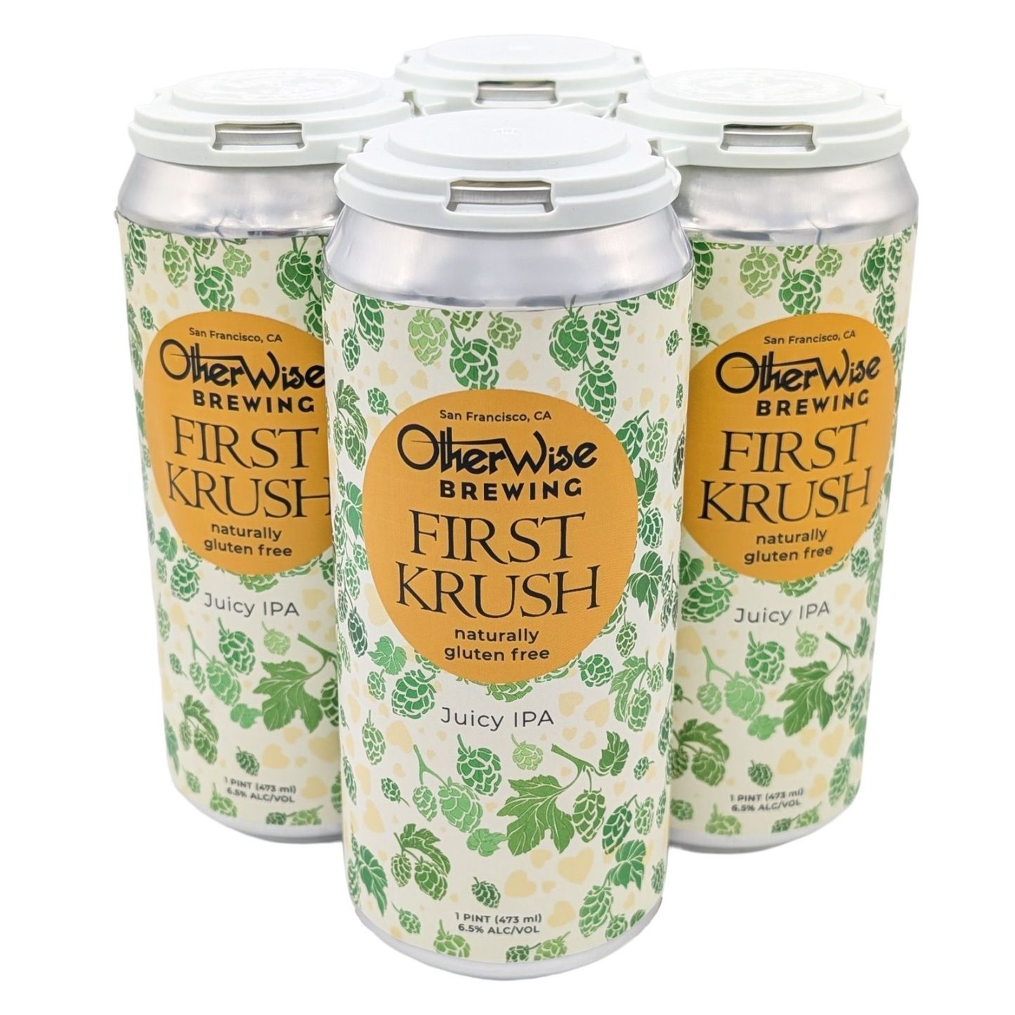 First Krush (juicy IPA, gluten-free)