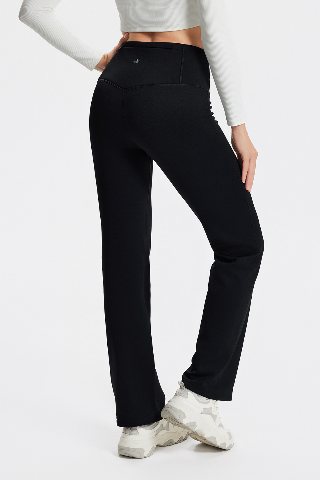 CozyWarmth Fleece Lined Straight Leg Sweatpants