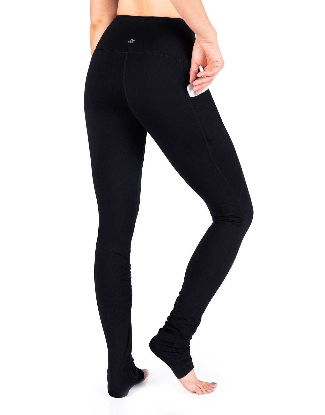 Goddess High Waisted Over The Heel Leggings, Side Pockets