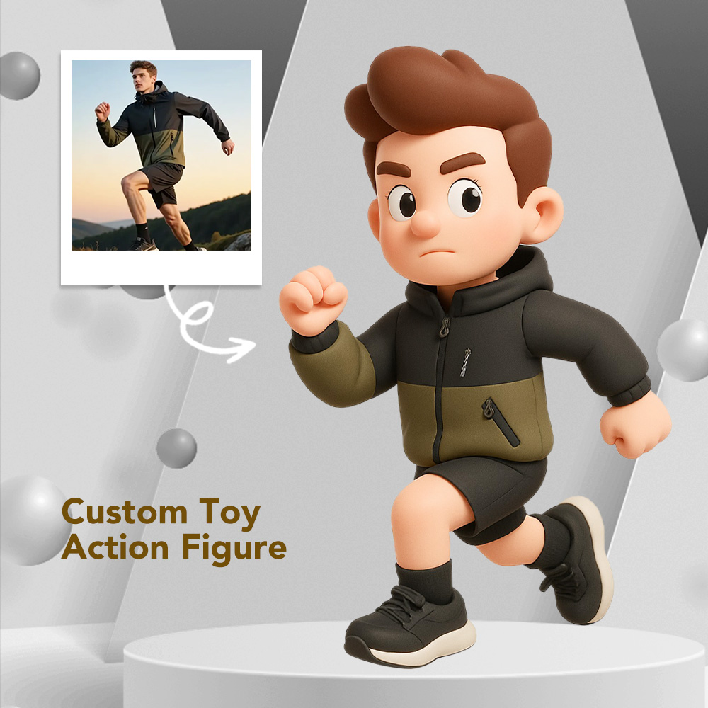 Custom 3D Action Figure from Photo Unique & Thoughtful Gifts for Her
