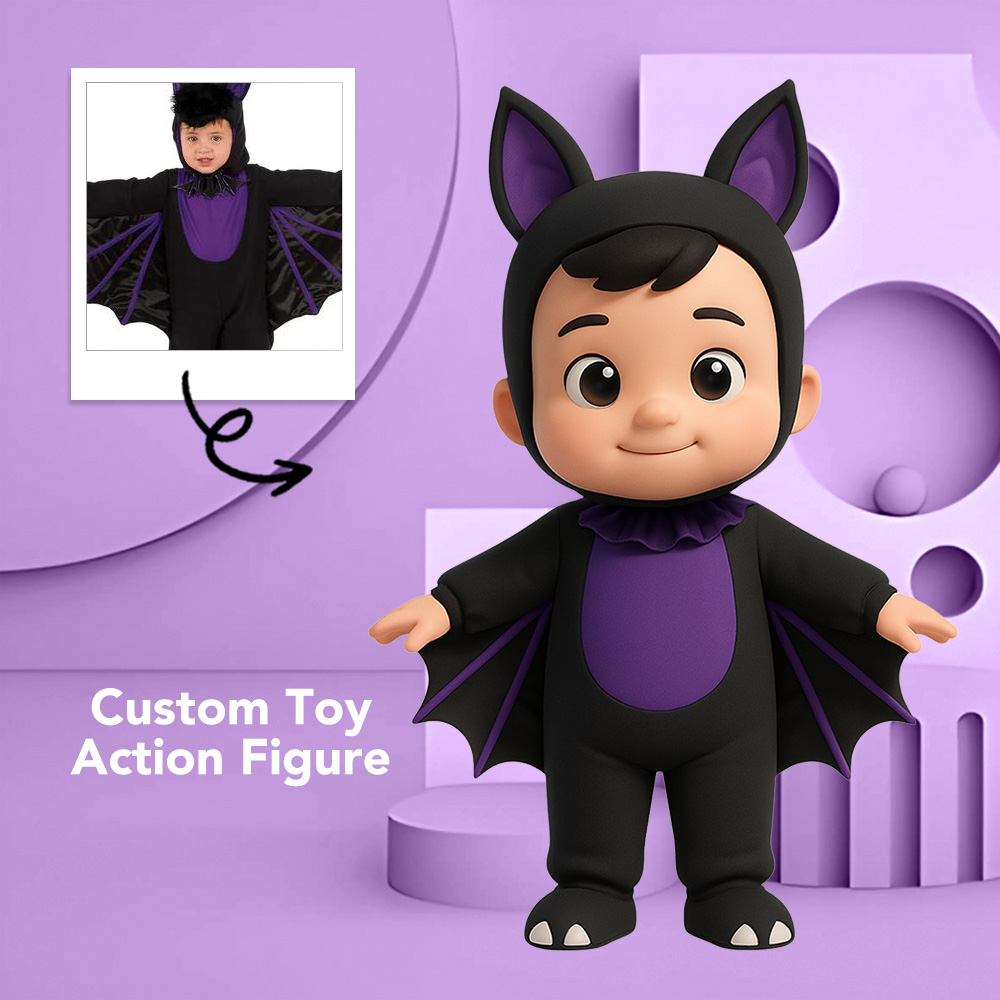 Custom 3D Action Figure From Your Photo Personalized Toy Figure Custom Action Figure Gifts For Kids