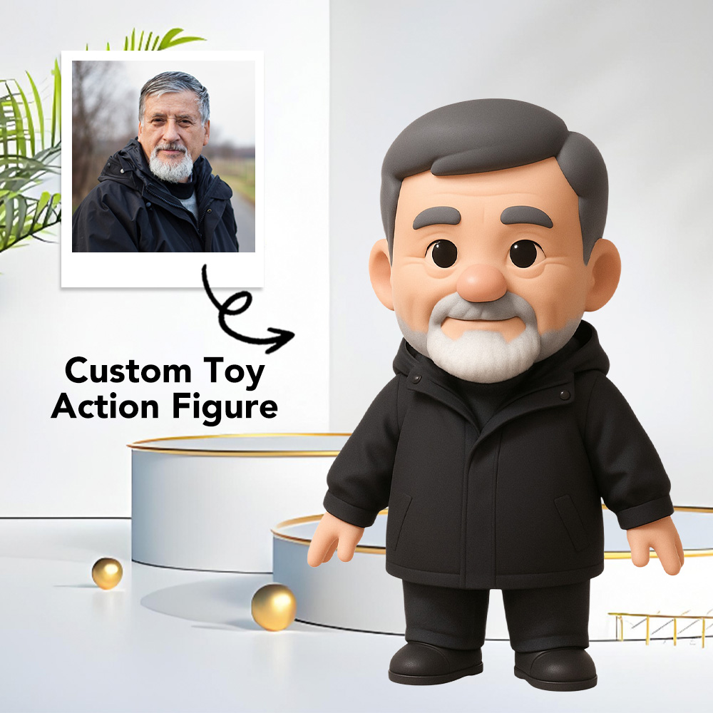 Custom 3D Action Figure from Photo Unique & Thoughtful Gifts for Her
