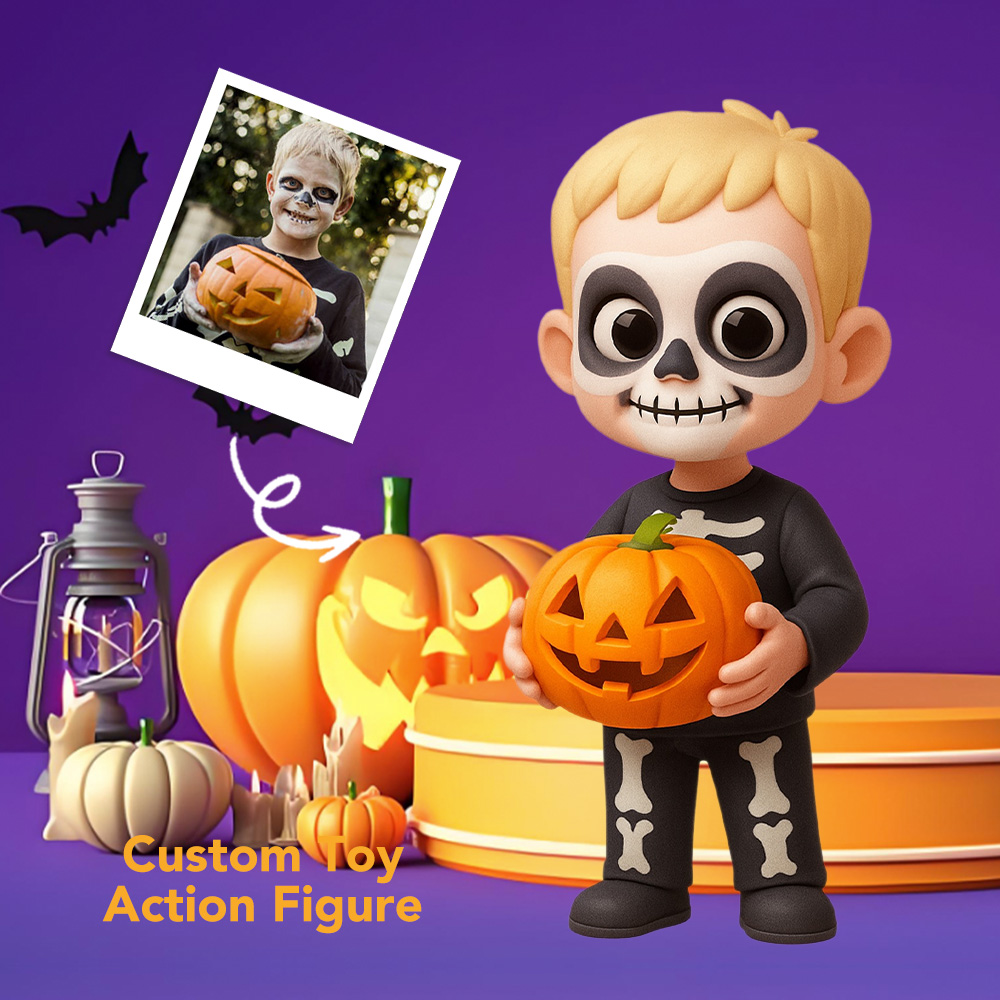Custom 3D Action Figure From Your Photo Personalized Toy Figure Custom Action Figure Gifts For Kids