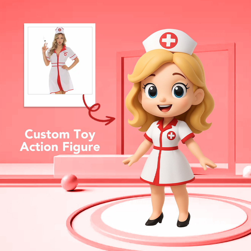 Custom 3D Action Figure from Photo Unique & Thoughtful Gifts for Her