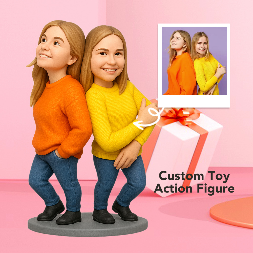 Custom 3D Action Figure from Photo Unique & Thoughtful Gifts for Her