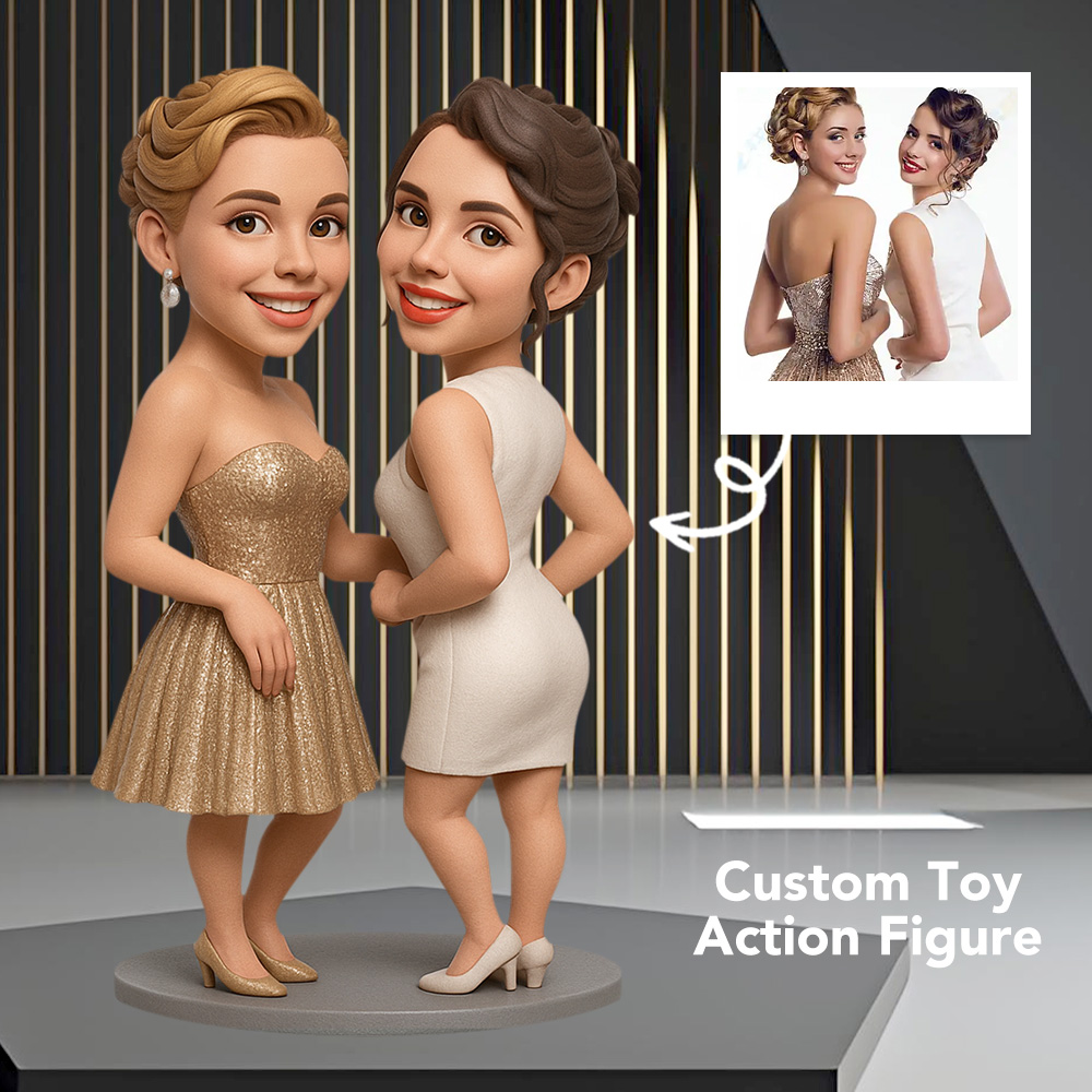 Custom 3D Action Figure from Photo Unique & Thoughtful Gifts for Her