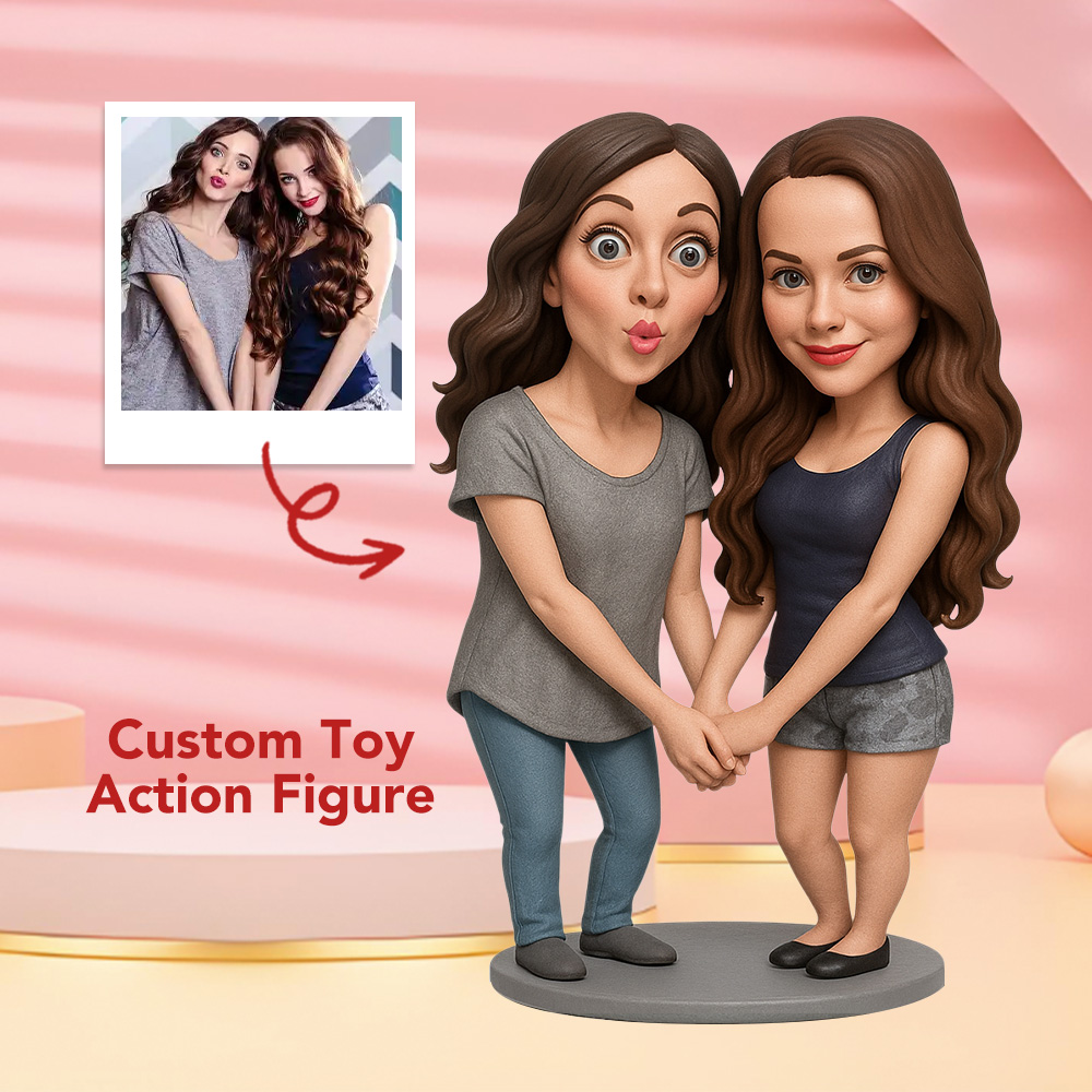 Custom 3D Action Figure from Photo Unique & Thoughtful Gifts for Her