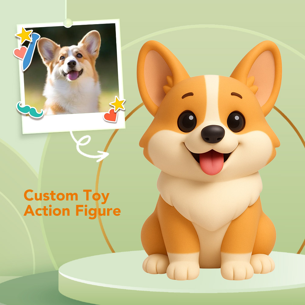 Custom 3D Action Figure from Photo Unique & Thoughtful Gifts for Her