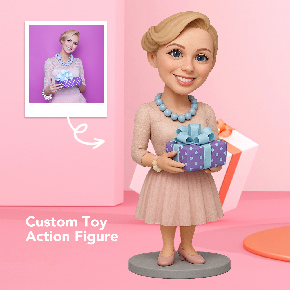 Custom 3D Action Figure from Photo Unique & Thoughtful Gifts for Her