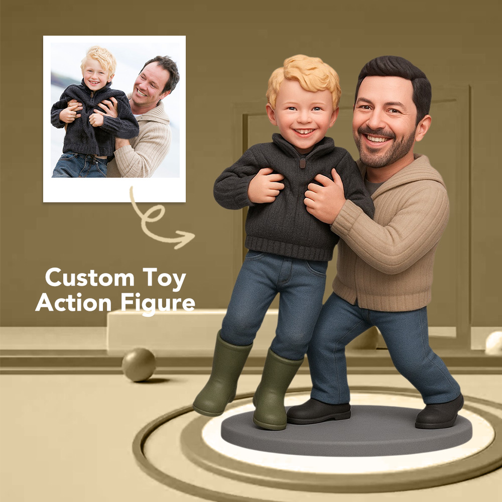 Custom 3D Action Figure from Photo Unique & Thoughtful Gifts for Her