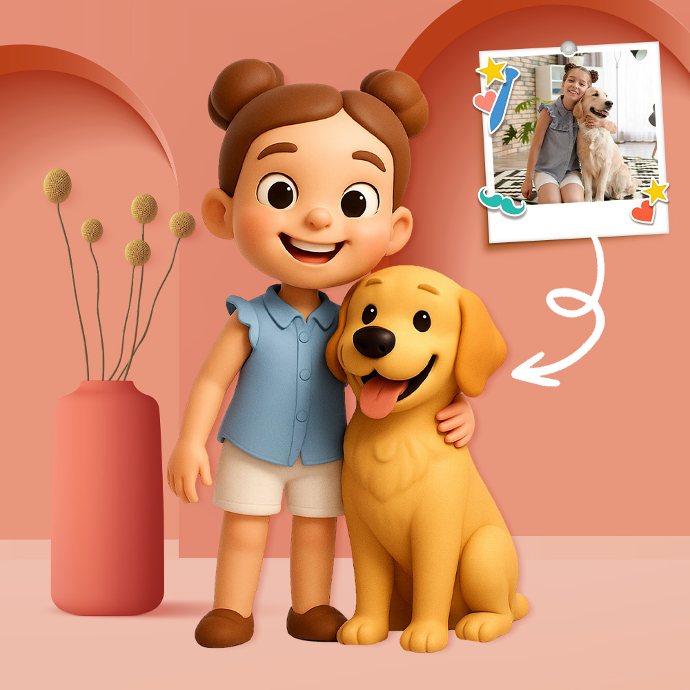 Custom 3D Action Figure from Photo Unique & Thoughtful Gifts for Her