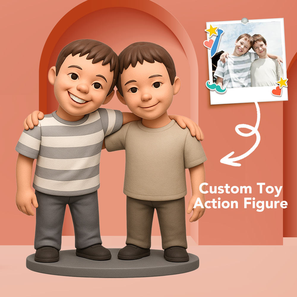 Custom 3D Action Figure from Photo Unique & Thoughtful Gifts for Her