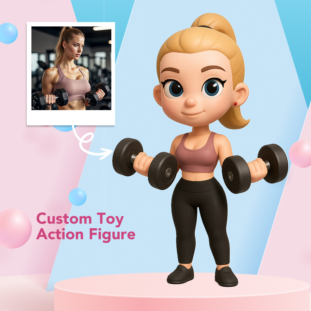 Custom 3D Action Figure from Photo Unique & Thoughtful Gifts for Her
