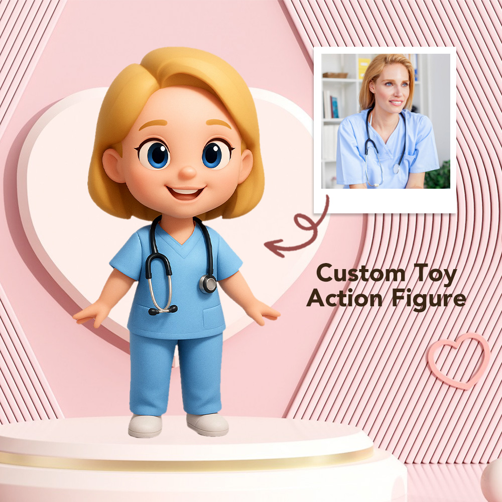 Custom 3D Action Figure from Photo Unique & Thoughtful Gifts for Her