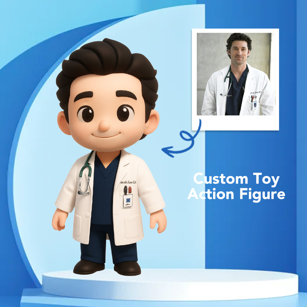 Custom 3D Action Figure from Photo Unique & Thoughtful Gifts for Her