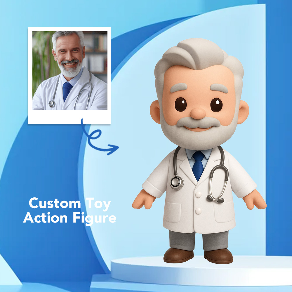 Custom 3D Action Figure from Photo Unique & Thoughtful Gifts for Her