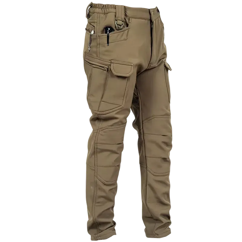 Men's Windproof Fleece-Lined Tactical Pants