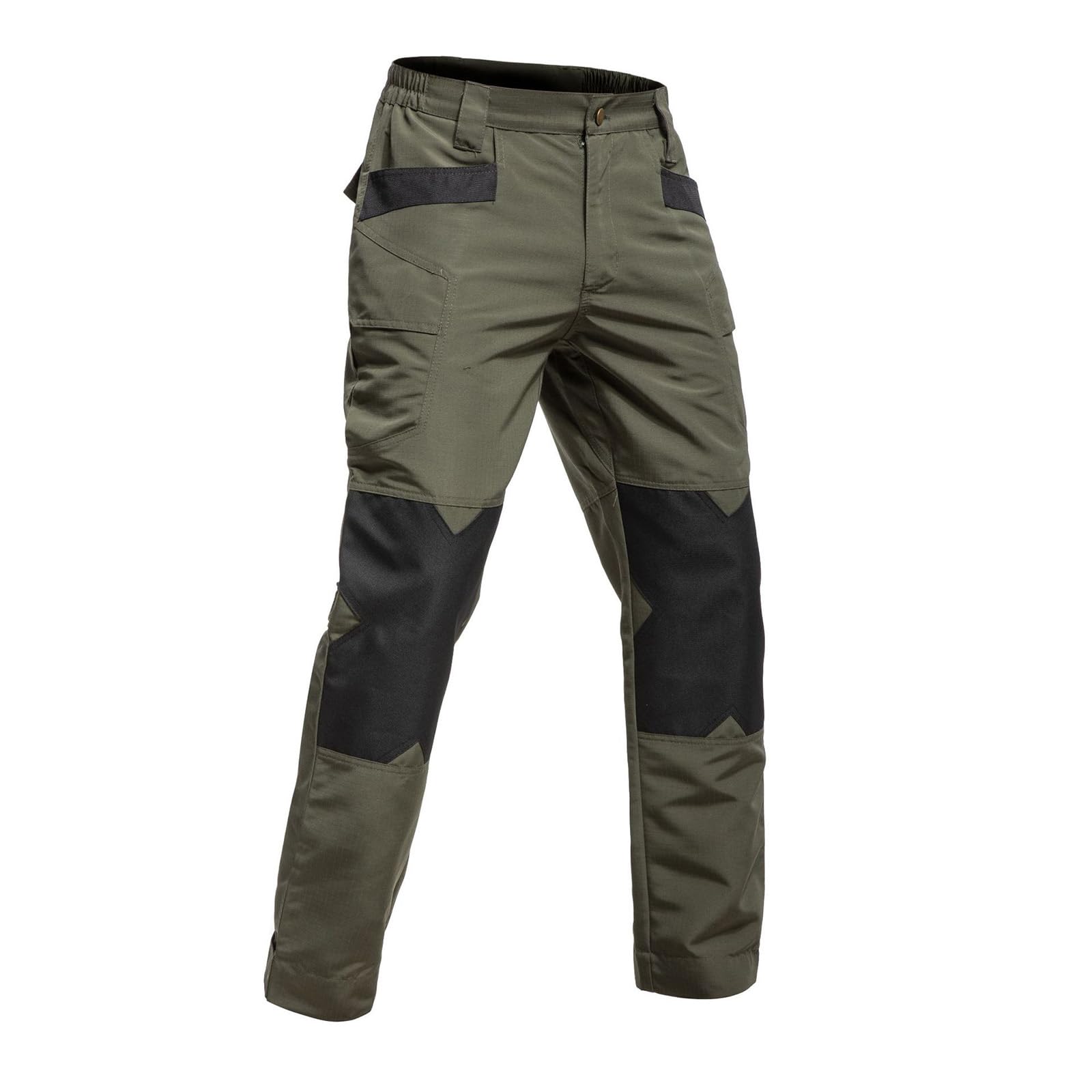 Men's Flex Stretch Tactical Pants, Water Resistant Ripstop Cargo Pants