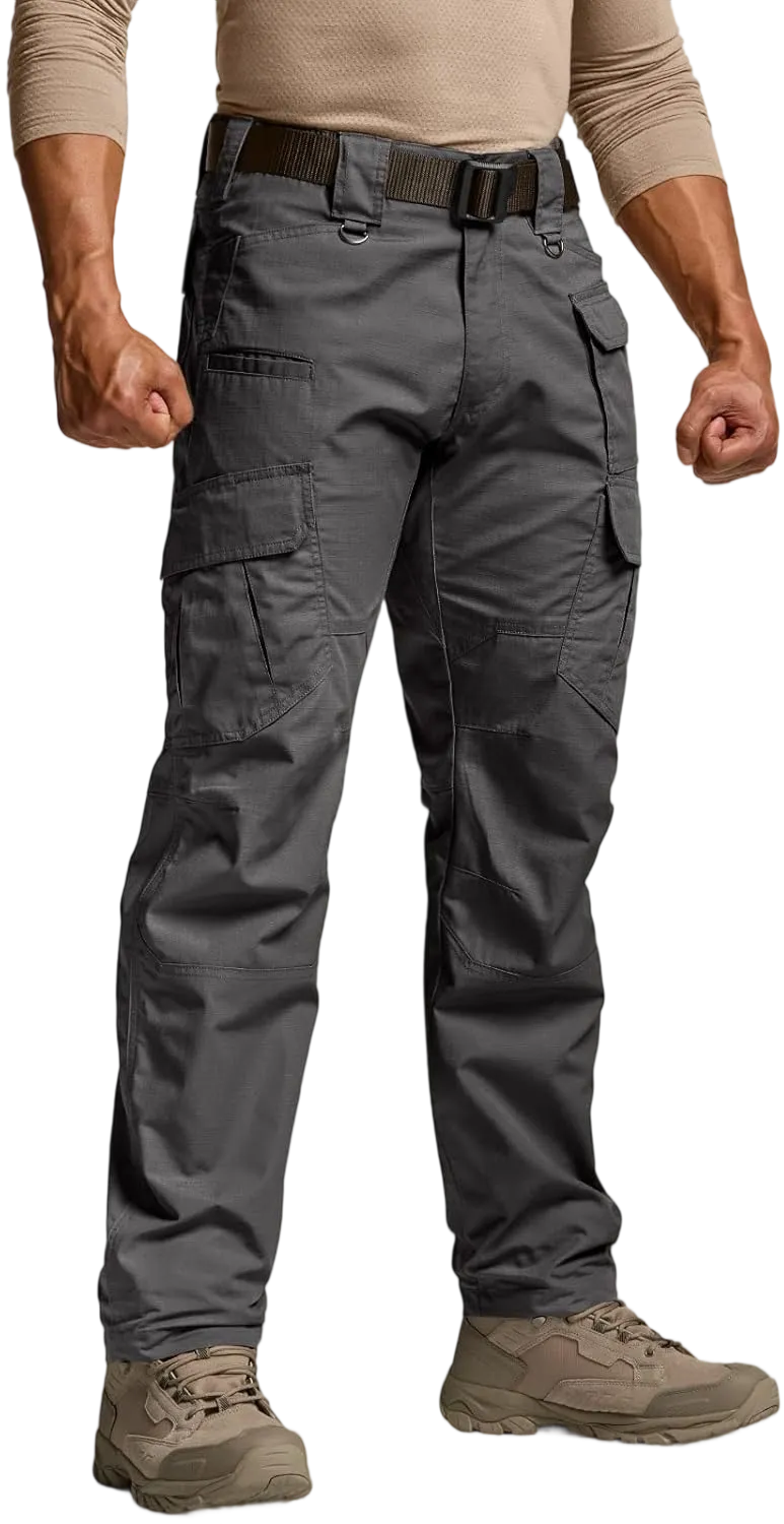 [8-PACK/8-COLOR]Men's Tactical Work Pants 9 Pockets Ripstop