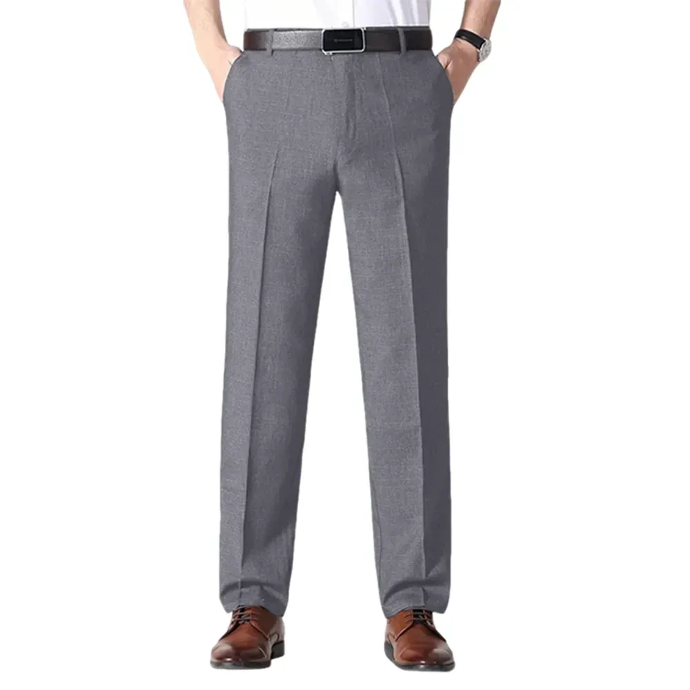 Father's Day Sale: Men’s Classic Ice Silk High Waist Comfort Pants