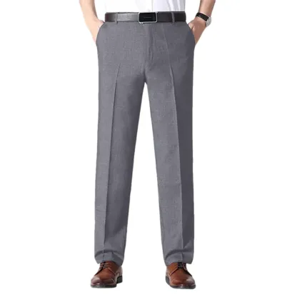 Father's Day Sale: Men’s Classic Ice Silk High Waist Comfort Pants