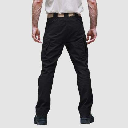 7-parks Men's Tactical Pants with 9 Pockets Rip-Stop Work Hiking Pants