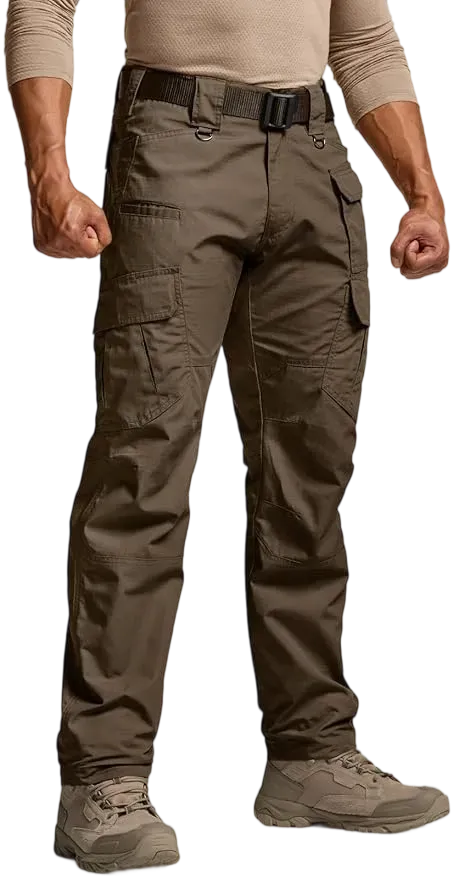 [8-PACK/8-COLOR]Men's Tactical Work Pants 9 Pockets Ripstop