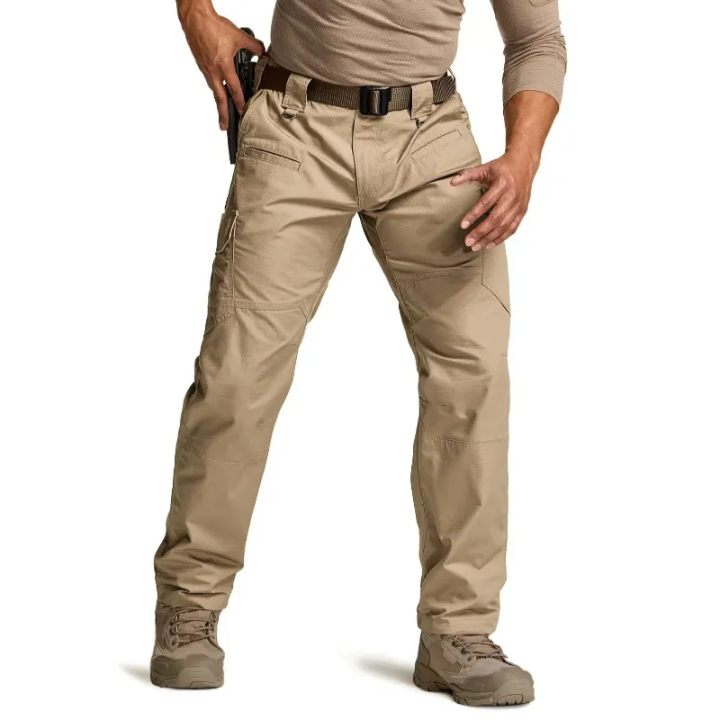 [8-PACK/8-COLOR]Men's Tactical Work Pants 9 Pockets Ripstop