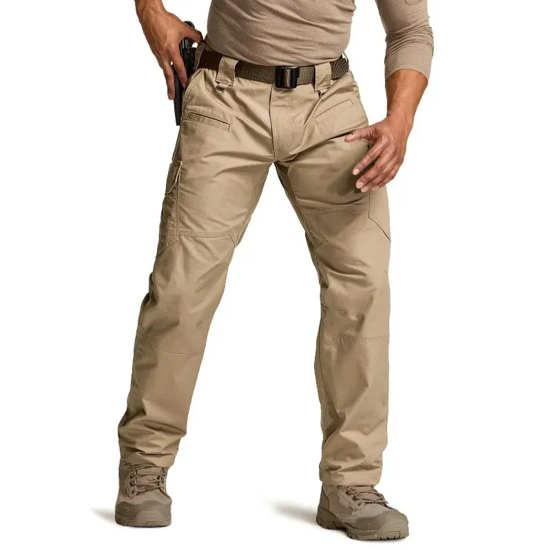 [8-PACK/8-COLOR]Men's Tactical Work Pants 9 Pockets Ripstop