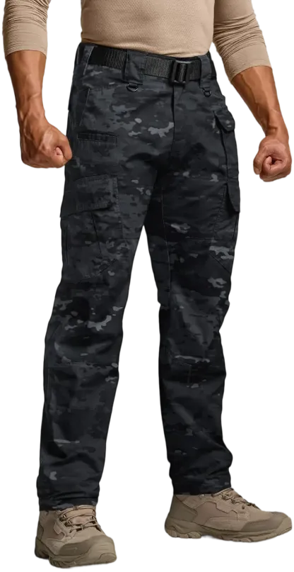 [8-PACK/8-COLOR]Men's Tactical Work Pants 9 Pockets Ripstop