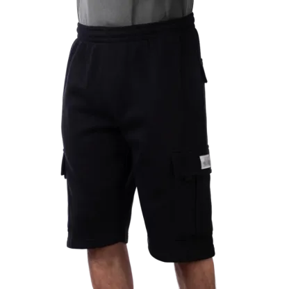 Men's Heavyweight Fleece Cargo Shorts 6 Pockets Relaxed Fit Sweat Shorts