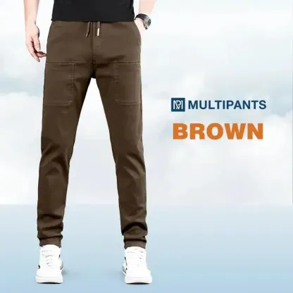 MultiPants - 7 Pack High Stretch Multi-pocket Durable Cargo Pants