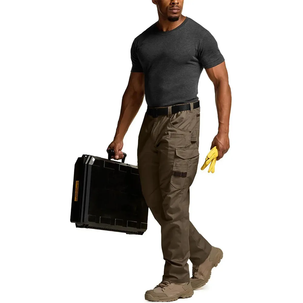 🔥8-PACK Today Only $25.99🔥Men's Ripstop Work Pants,Water Resistant Outdoor Tactical Pants