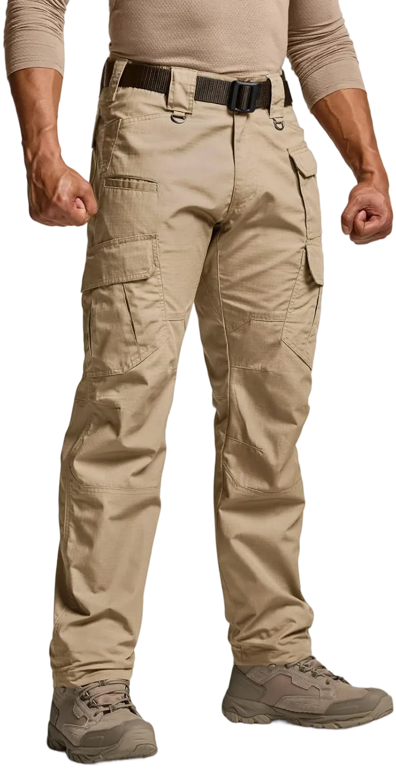 [8-PACK/8-COLOR]Men's Tactical Work Pants 9 Pockets Ripstop