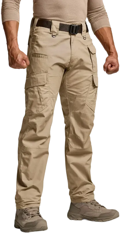 [8-PACK/8-COLOR]Men's Tactical Work Pants 9 Pockets Ripstop