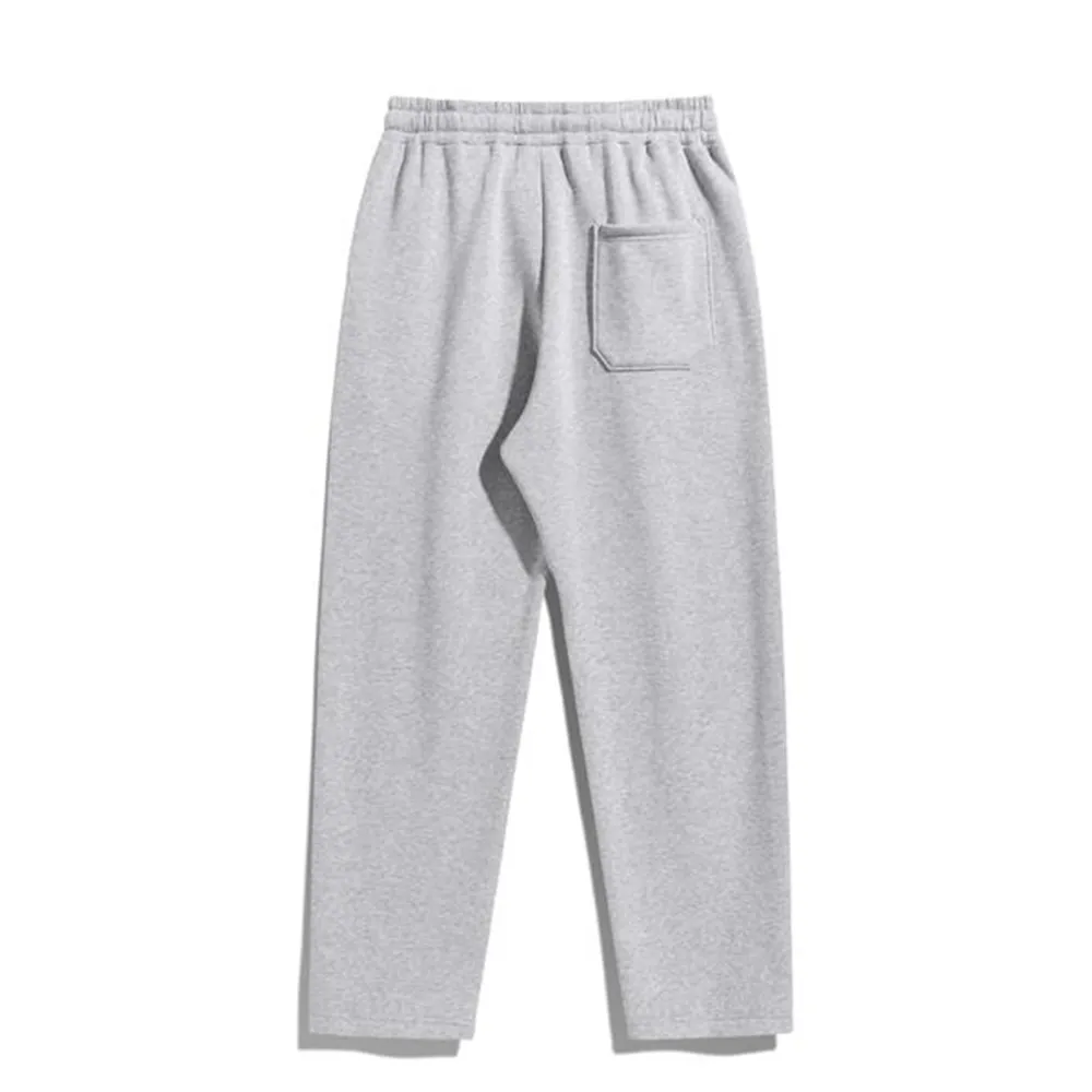 Men's Cotton Casual Regular Fit Solid Drawstring Waist Sweatpants