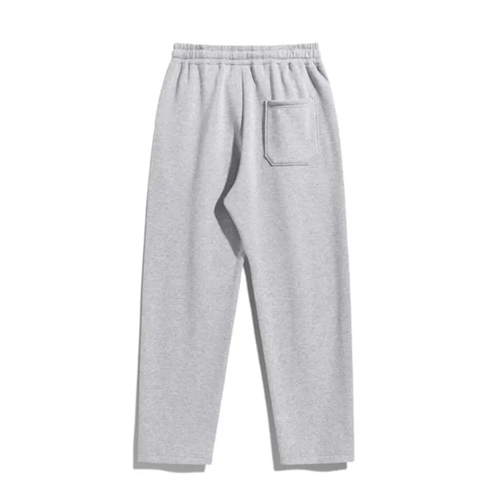 Men's Cotton Casual Regular Fit Solid Drawstring Waist Sweatpants