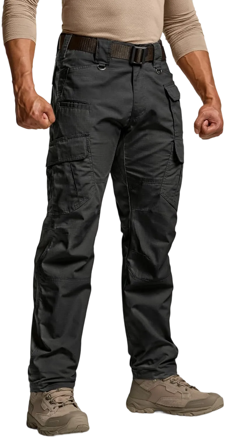 [8-PACK/8-COLOR]Men's Tactical Work Pants 9 Pockets Ripstop