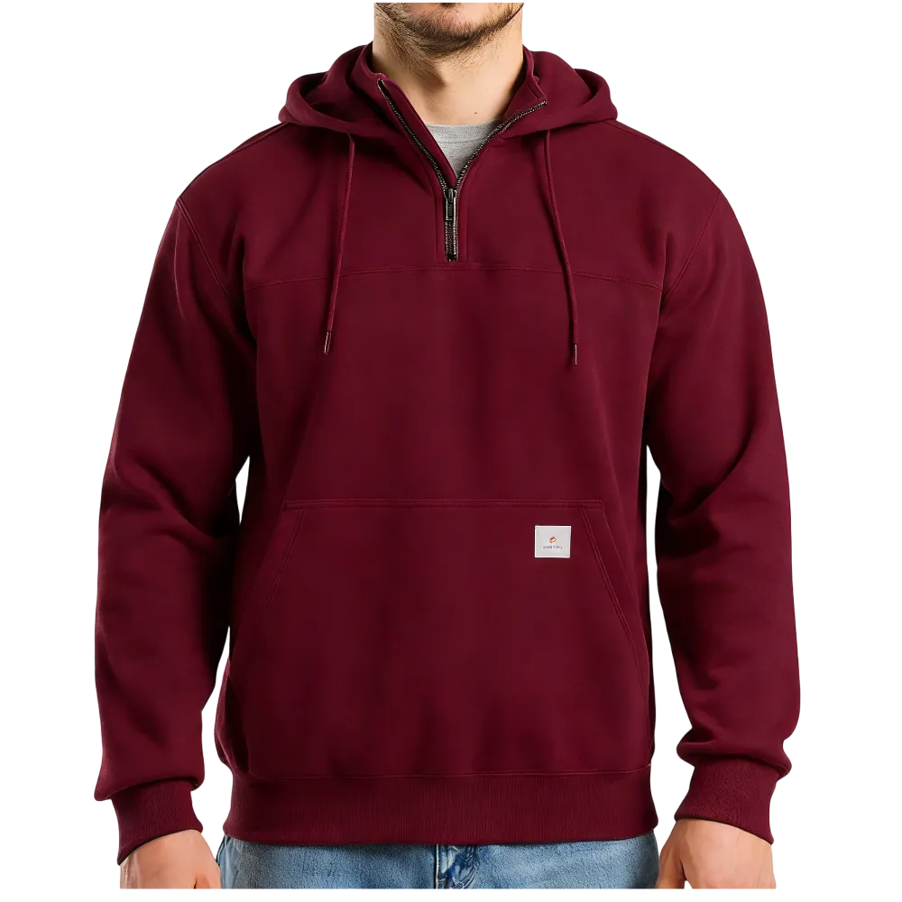 Men’s Water-Resistant Fleece Work Hoodie