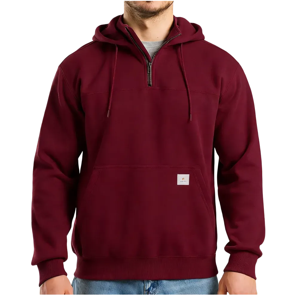 Men’s Water-Resistant Fleece Work Hoodie