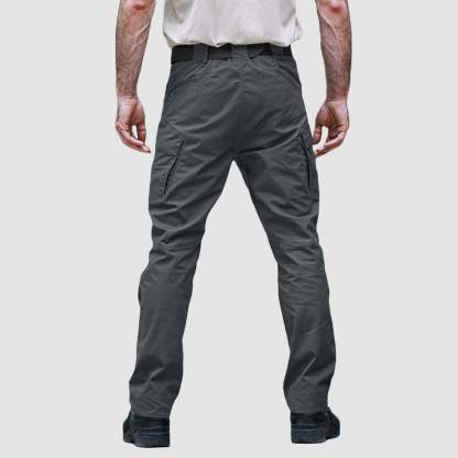 7-parks Men's Tactical Pants with 9 Pockets Rip-Stop Work Hiking Pants