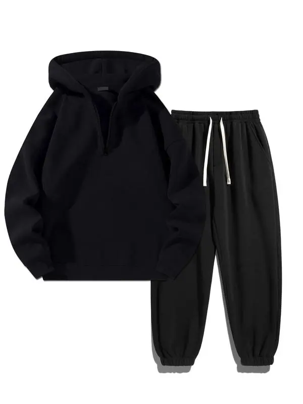 🔥Last Day 95% OFF🔥Men's Hoodie & Sweatpants Two-Piece Set