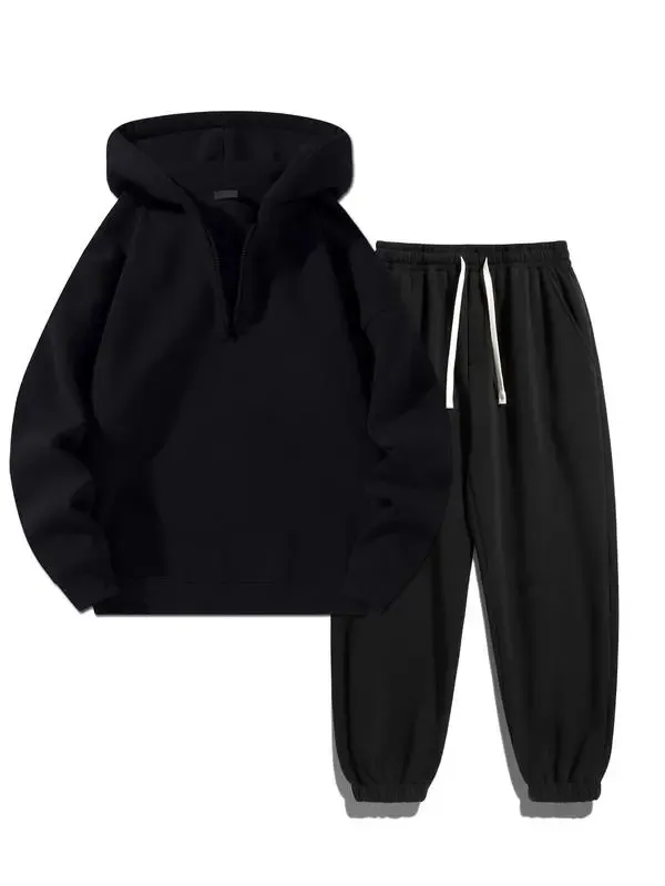 🔥Last Day 95% OFF🔥Men's Hoodie & Sweatpants Two-Piece Set