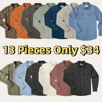 🔥Last Day 50% Off 🔥Performance Classic West Work Shirt