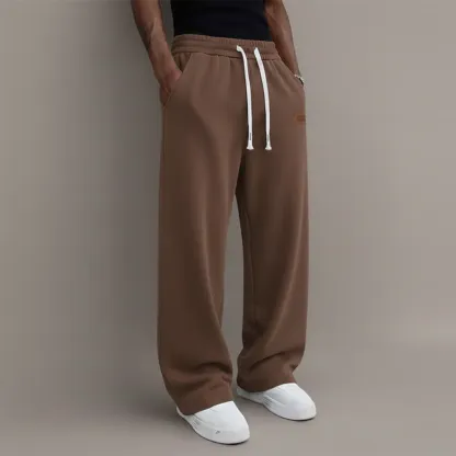Men’s Loose Straight-Leg Casual Pants