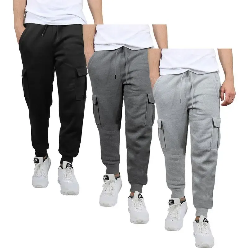 Men's fleece-lined workwear jogging pants