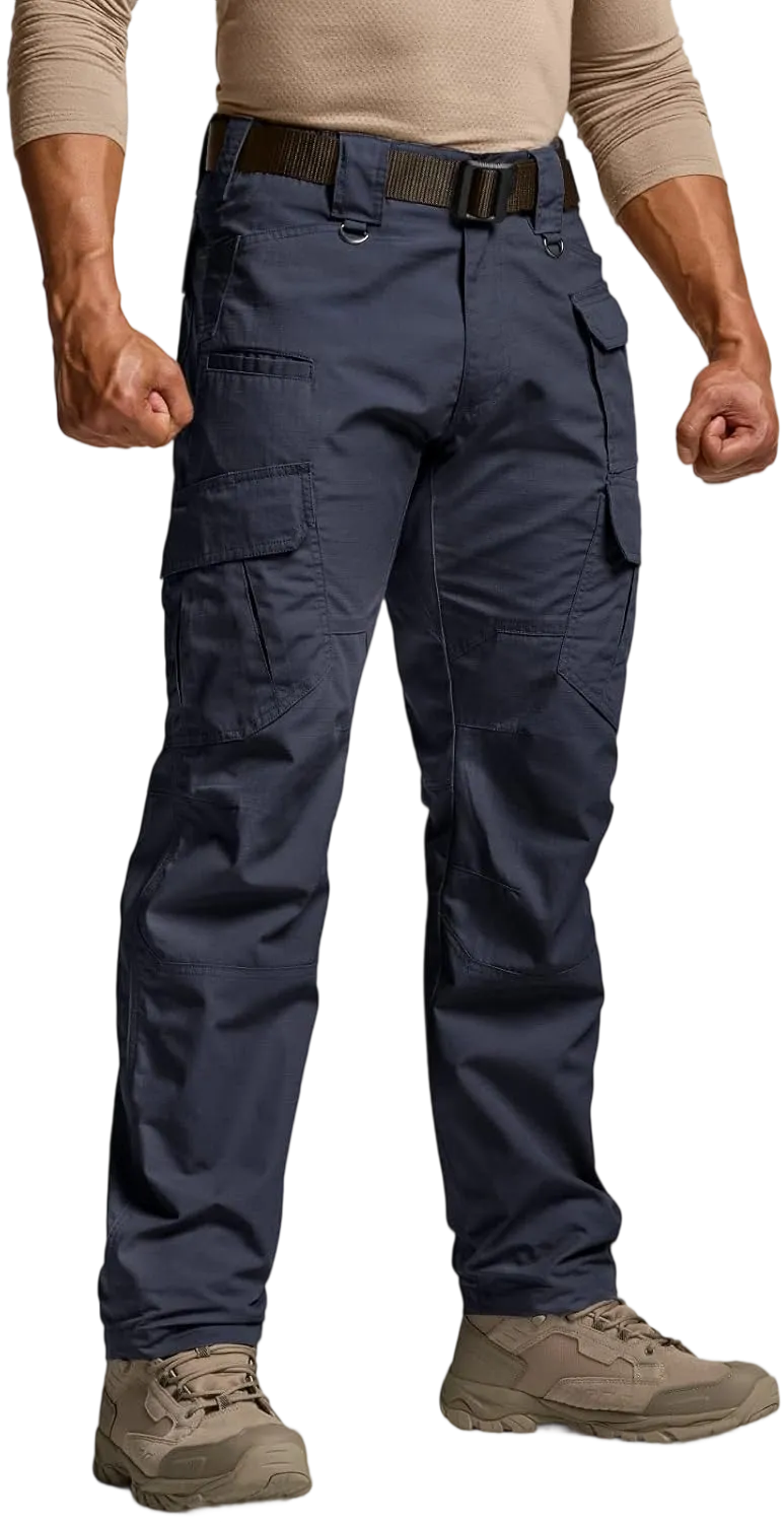 [8-PACK/8-COLOR]Men's Tactical Work Pants 9 Pockets Ripstop
