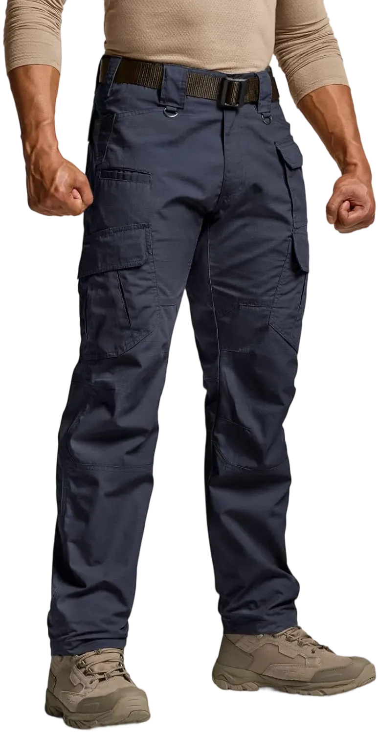 [8-PACK/8-COLOR]Men's Tactical Work Pants 9 Pockets Ripstop